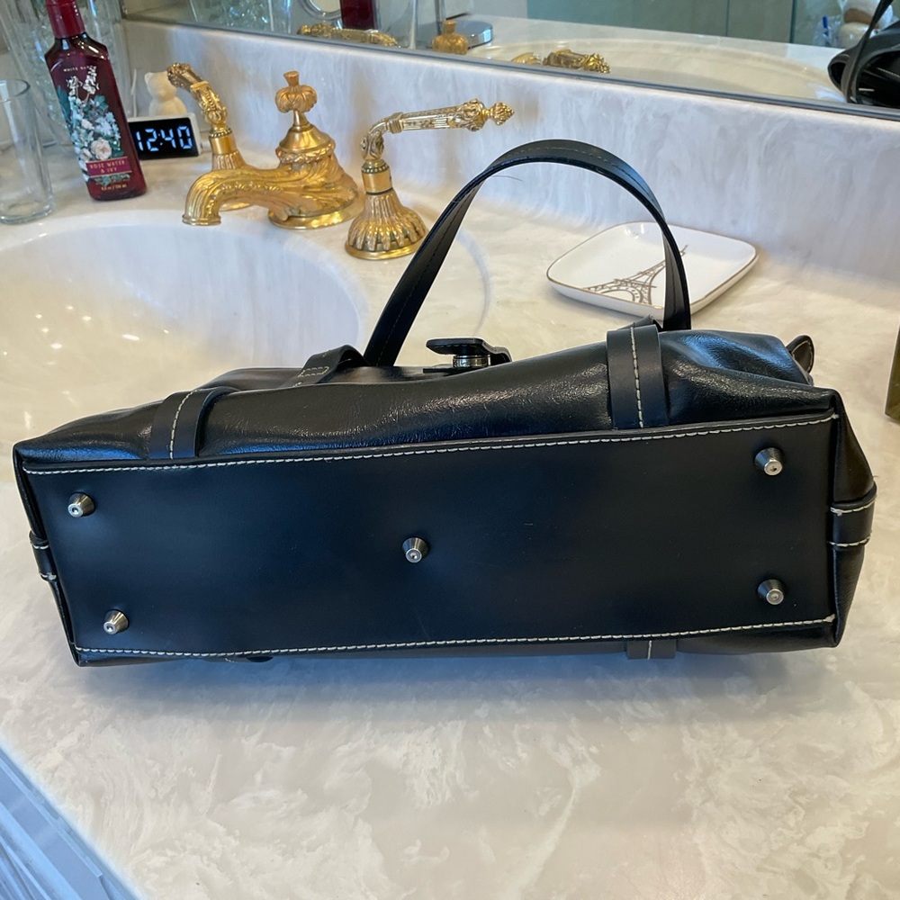 FREE with purchase of any other item at list price: Purse, black, faux leather - Picture 4 of 5